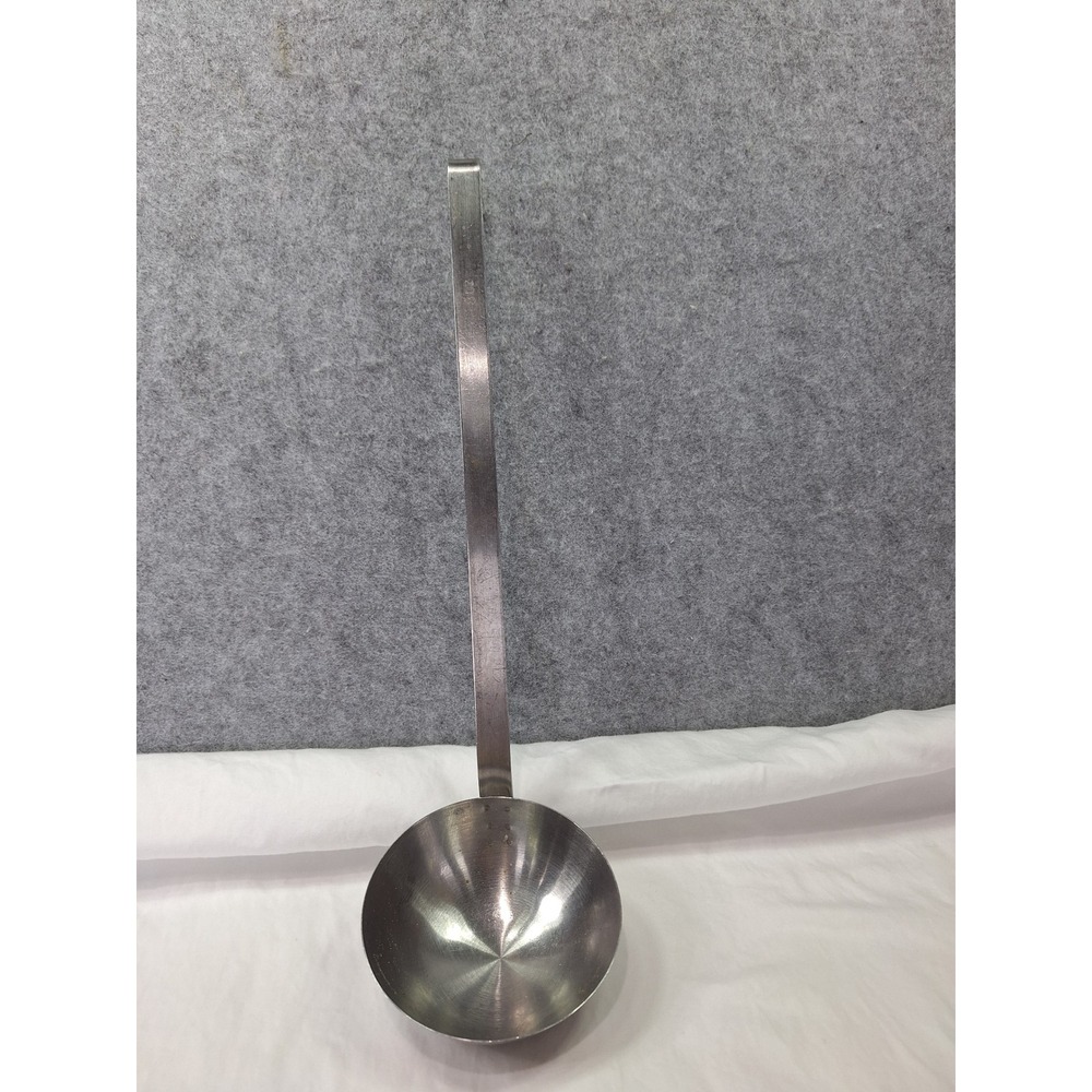 Brandware 8oz Stainless Steel Soup Ladle Long Hooked Handle Japan Kitchen Tool